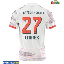 Bayern Munich Konrad Laimer #27 Auswärtstrikot 2025-26 Kurzarm